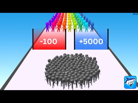 Satisfying Mobile Games 2023 - Count Masters, Number Runner 3D, Gun Head Run ...