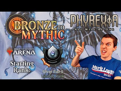 🥈 MTG Arena: Bronze To Mythic: Episode 3 - Starting Rank: Silver 3 (Phyrexia: All Will Be One)
