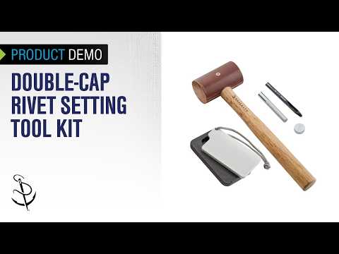 Double-Cap Rivet Setting Tool Kit