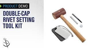 Double-Cap Rivet Setting Tool Kit