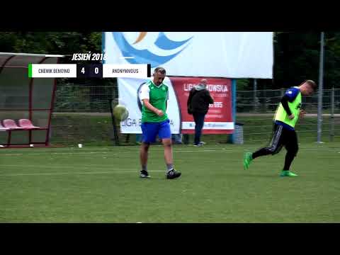 LIGA BEMOWSKA / JESIEŃ 2018 / KOLEJKA 4. / CHEMIK BEMOWO - ANONYMMOUS
