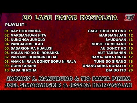 Kompilasi Lagu Batak Nostalgia - Jhonny S.M & Tio Fanta Pinem, Joel Simorangkir & Jessica Nainggolan