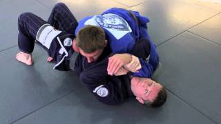 Surprise BJJ attack - submission from underneath side control
