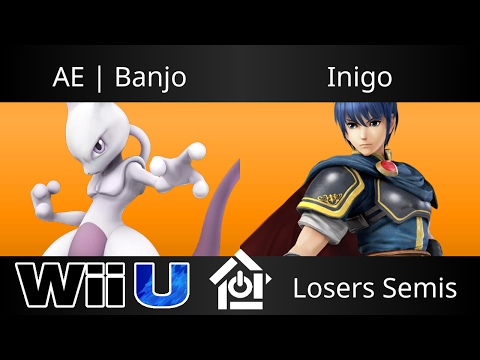 Bearly Monthly 5 - AE | Banjo (MewTwo) vs Inigo (Marth) - Smash 4 Losers Semis