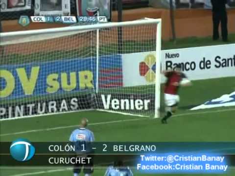 Colon 2 Belgrano 2 (Relato German Lucero)  Torneo Inicial 2012 Los goles (18/8/2012)