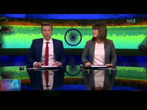 Det brister för Aktuellt-studion 2015-04-23 (SVT)