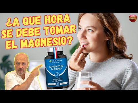 ⏰ ¿A QUÉ HORA SE DEBE TOMAR EL MAGNESIO? ⏰