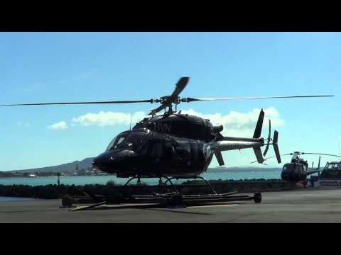 ZK-HVN Bell 427 Start up & Take off