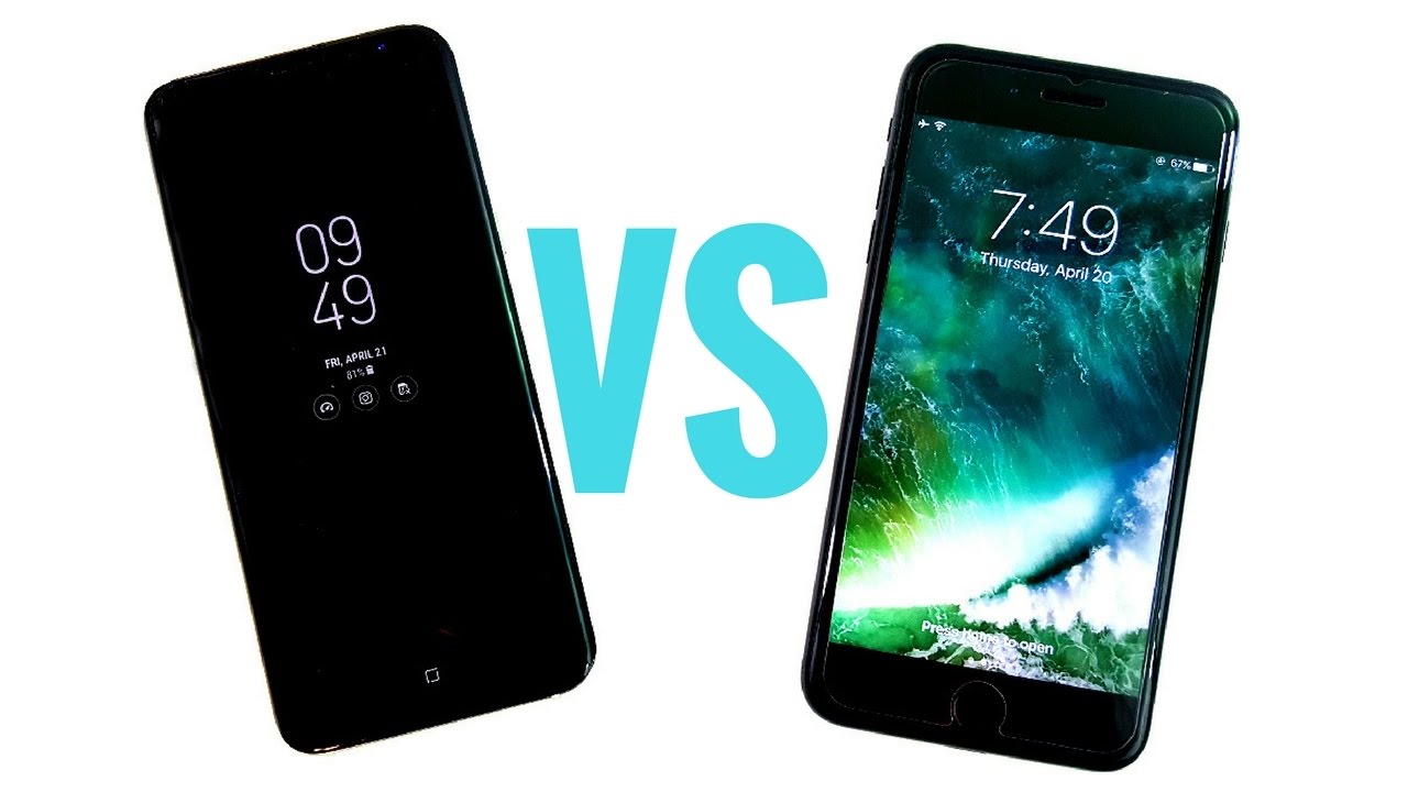 Galaxy S8 Plus vs iPhone 7 Plus! - Speed Test