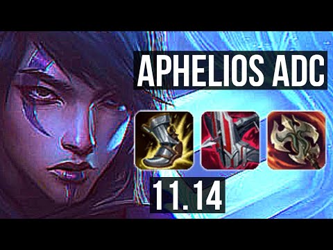 APHELIOS & Trundle vs JINX & Alistar (ADC) | 2/0/10, Rank 6 Aphelios | KR Challenger | v11.14