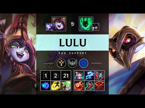 Lulu Support vs Thresh - EUW Challenger Patch 14.23