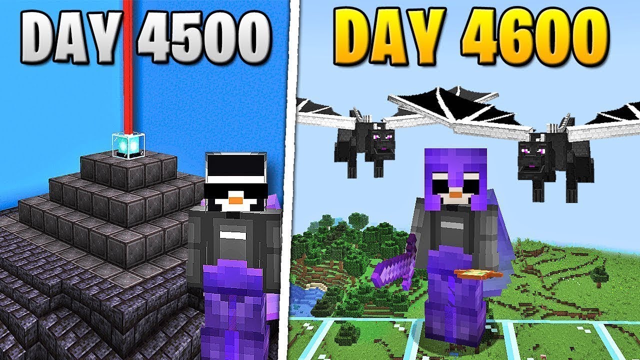 I Survived 4,600 Days in HARDCORE Minecraft...