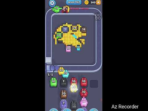Pixel Flow Level 162 Walkthrough