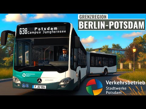 OMSI 2 🚌 - Border region BERLIN-POTSDAM! 🏘️ VIP Line 638 👨‍🎓 - Let's Play OMSI 2 [#1006]
