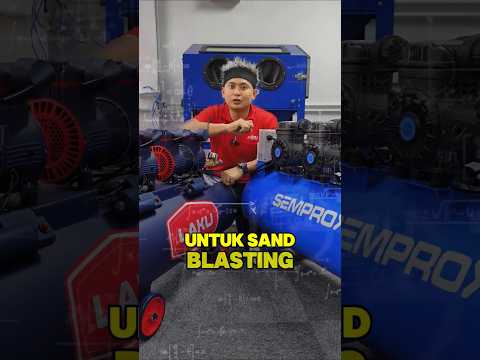 [RECOMMENDED] Semprox SAC203 Air Compressor Untuk Sandblasting