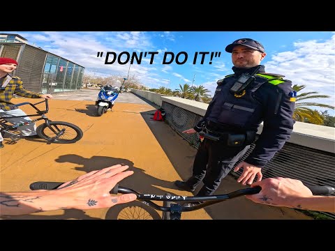 BARCELONA THROUGH THE EYES OF BMX / STREET POV RIDING