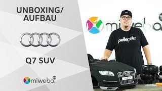Wir PACKEN das Kinder Elektroauto Audi Q7 AUS! 🚗⚡| Unboxing - Deutsch