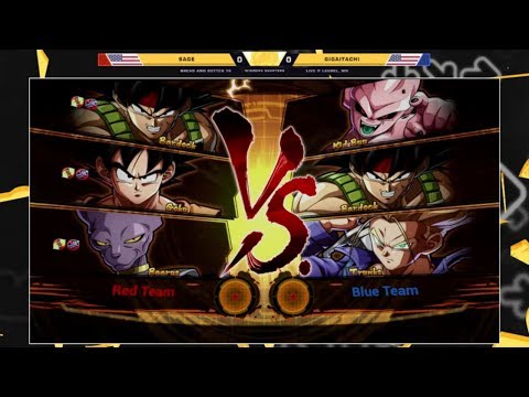 BnB 16 DBFZ - Gigaitachi Vs. SaGe - Dragon Ball FighterZ Winners Quarters
