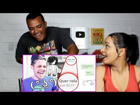 REACTING TO THE UNBELIEVABLE TINDER CONVERSATIONS! (Marcos Coelho)