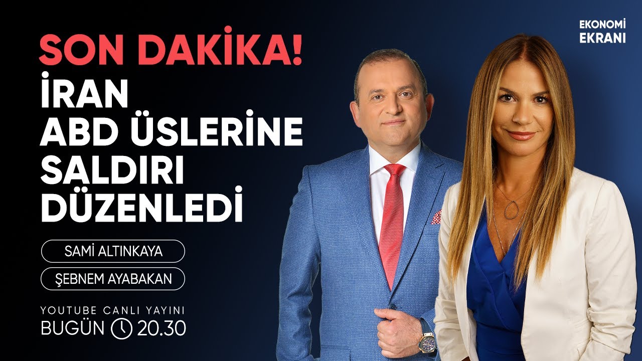 İran ABD Üslerine Saldırı Düzenledi | Şebnem Ayabakan | Ekonomi Ekranı