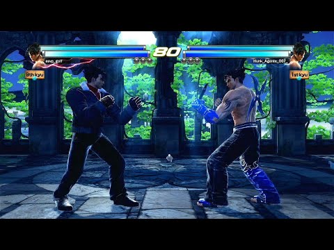 02 Jin y anna Willians (asvp_golf) vs (Dante sk17) Jin y Devil Jin - Tekken Tag 2 - PS3 Online
