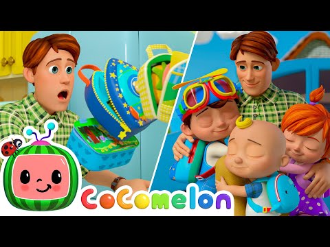Daddy's School Morning Routine | CoComelon Nursery Rhymes & Kids Songs | 2 HOURS | After School Club