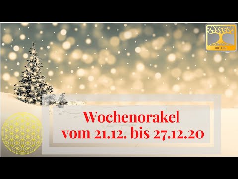 Wochenorakel 21.12. - 27.12.20 Orakel zu Weihnachten und zum Julfest Beginn der Rauhnächte