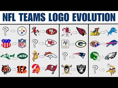 Evolution of Every NFL team's Logo