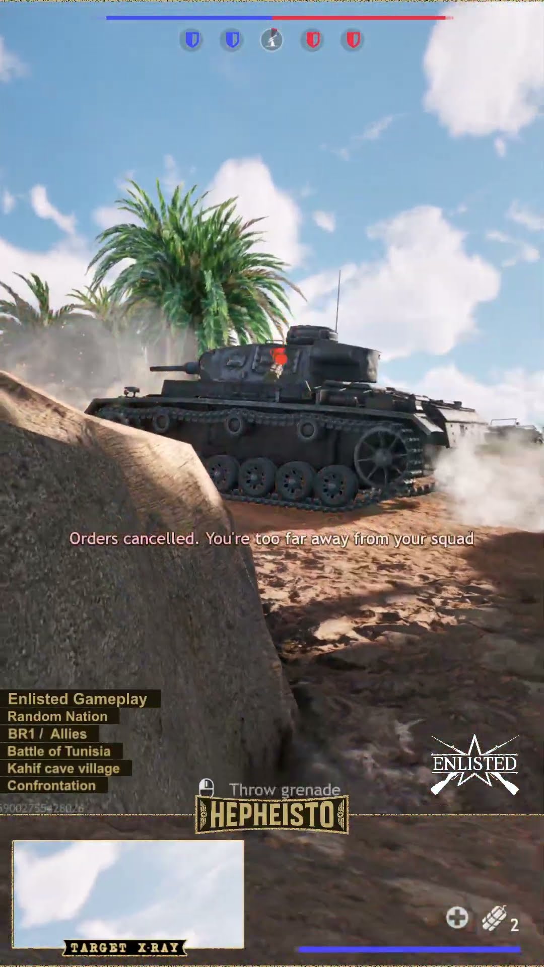 Engineer eliminates Panzer III J with Explosion Pack