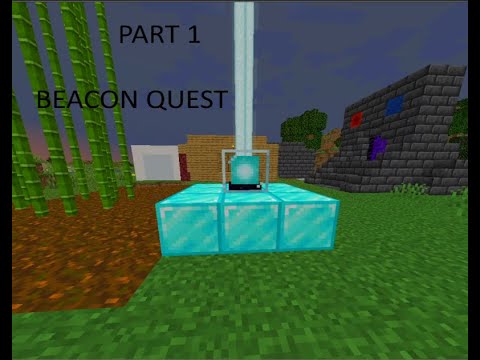 EPIC Diamond Beacon Quest! Minecraft Hardcore
