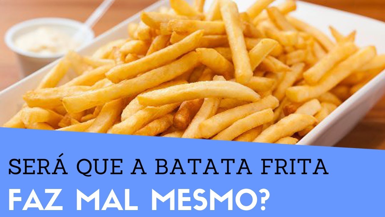 Watch Now BATATA FRITA Faz Mal Engorda Mesmo | E na Airfryer Qual é o Melhor óleo Pra Fritar Batata BATATA FRITA Faz Mal Engorda Mesmo | E na Airfryer Qual é o Melhor óleo Pra Fritar Batata
