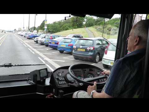 Driving Southend Transport Van Hool Astromega 245 (JEV 245Y)