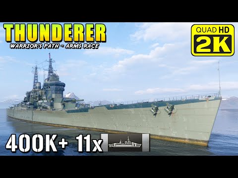 Battleship Thunderer - Still very powerful with range mod and AP
