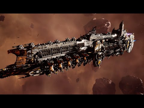 Skalgrim Mod 2021: Imperator Somnium - Imperial Navy vs Orks - Battlefleet Gothic Armada 2