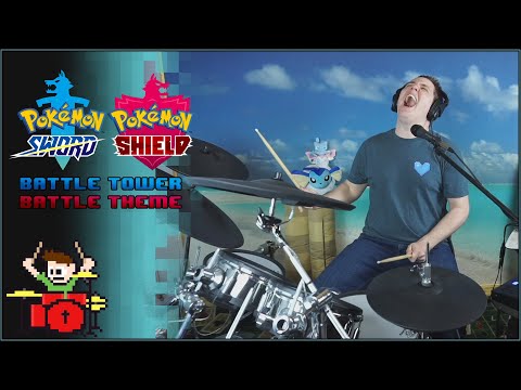 Pokemon Sword & Shield Battle Tower Battle On Drums!