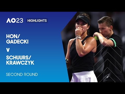 Hon/Gadecki v Schuurs/Krawczyk Highlights | Australian Open 2023 Second Round