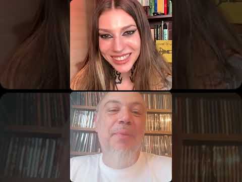 Sonia Anubis (Cobra Spell) Instagram Live Chat with Sakis Fragos (Rock Hard Greece)