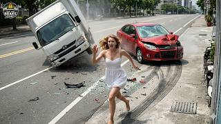 Moments Filmed Seconds Before Disaster | Idiots in Cars #1