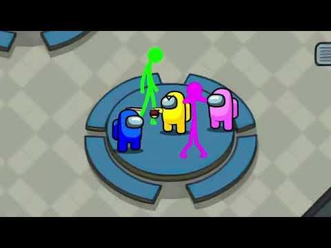 Stickman VS Among Us Giant Impostor   AVM Shorts Animation Part 07