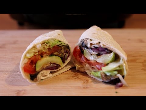 Vegetarischer Wrap mit dem TomYang BBQ - Original Thai Grill & Hot Pot