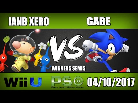 IANB Xero (Olimar) vs Gabe (Sonic) - Wii U Winners Semis S4M