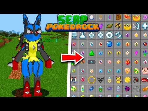 BEST POKÉMON LUCARIO! Pokedrock Serp Addon – Minecraft PE 1.21.101+