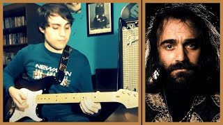 Video thumbnail of "Goodbye My Love Goodbye - Demis Roussos - Guitar Cover"