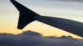 preview picture of video 'SCBA-SCTE / Balmaceda - Puerto Montt: A sunset flight on board A320! (CC-BAV)'