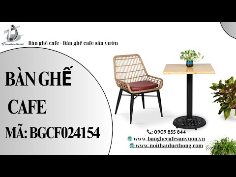 hình ảnh Video giới thiệu sản phẩm Khám Phá Bàn Ghế Cafe BGD13VANG Là Lựa Chọn Hoàn Hảo Của Bạn 31