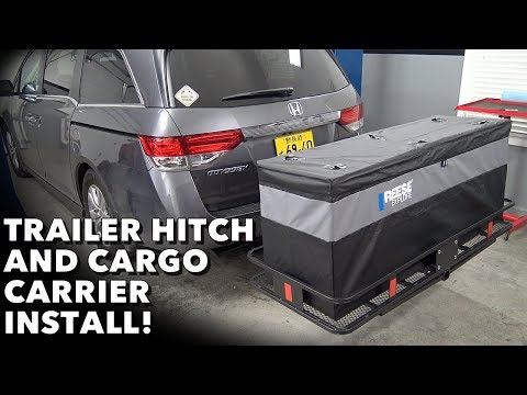 Get More Space & Utility with a Hitch, Cargo Carrier & Cargo Bag!