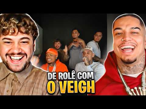 BRINO E VEIGH FAZENDO A MAIOR RESENHA DO ANO KKKKK