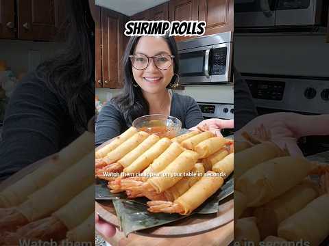 CRISPY SHRIMP ROLLS