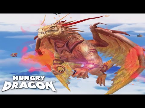 Hungry Dragon - New Dragon Helion Unlocked Update - All Dragons Unlocked Helion Gameplay 2020