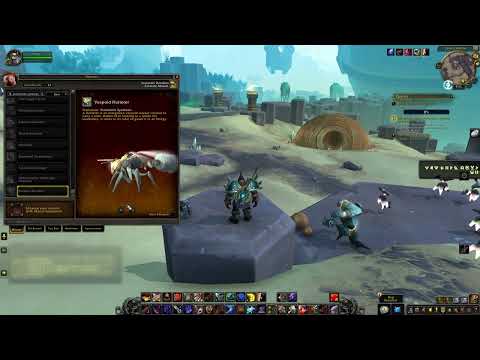 WoW Vespoid Flutterer - Mount Protoform Synthesis (Zereth Mortis Preview)